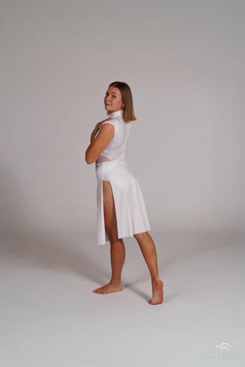 Valkoinen weismmann mekko SA